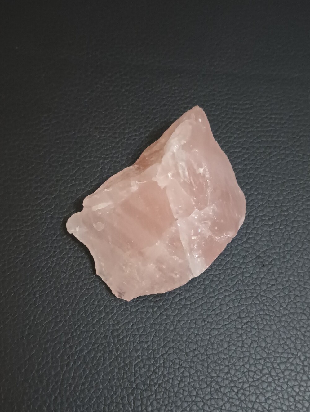 Raw Rose Quartz Crystal Chunk